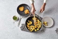 Demeyere Alu Industry 3 Koekenpannenset - Inductie - Pannenset 24 Cm + 28 Cm - Ceraforce Antikleeflaag - PTFE-vrij -Pannen Verkoop 1200x800 177