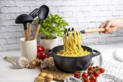 Smile 10-Delige Pannenset - Anti Aanbaklaag - Vaatwasser Bestendig - Zwart - MGK-17 -Pannen Verkoop 1200x800 70