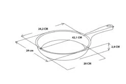 GreenPan Essentials Pannenkoekenpan 24cm - Zwart - Inductie - PFAS-vrij -Pannen Verkoop 1200x800 97