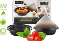 CUILINA Tajine Ø 30 Cm Geschikt Voor Alle Kookplaten, Inclusief Inductie. -Pannen Verkoop 1200x831 1