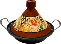Tajine Aardewerk En Gegoten Aluminium Inductie| Handvaten| Geschikt Voor 4-8 Personen - Alle Warmtebronnen| Ø 30cm 12 Tajine Aardewerk En Gegoten Aluminium Inductie| Handvaten| Geschikt Voor 4-8 Personen - Alle Warmtebronnen| Ø 30cm -Pannen Verkoop 1200x879 1