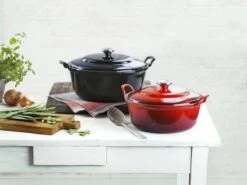 Le Creuset Braadpan Faitout Tradition Kersenrood - ø 24 Cm / 3 Liter -Pannen Verkoop 1200x898 4