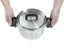 BK Flow Cool Pannenset - 4-delig – RVS Deksels - Veilig Afgietsysteem - Geschikt Voor Alle Warmtebronnen -Pannen Verkoop 1200x912 5