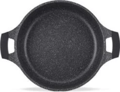 Royalty Line - Marble Soep/braadpan - Met Glazen Deksel Zwart - 20 CM. RL-BS20ML -Pannen Verkoop 1200x918 8