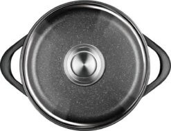 Smile 10-Delige Pannenset - Anti Aanbaklaag - Vaatwasser Bestendig - Zwart - MGK-17 -Pannen Verkoop 1200x919