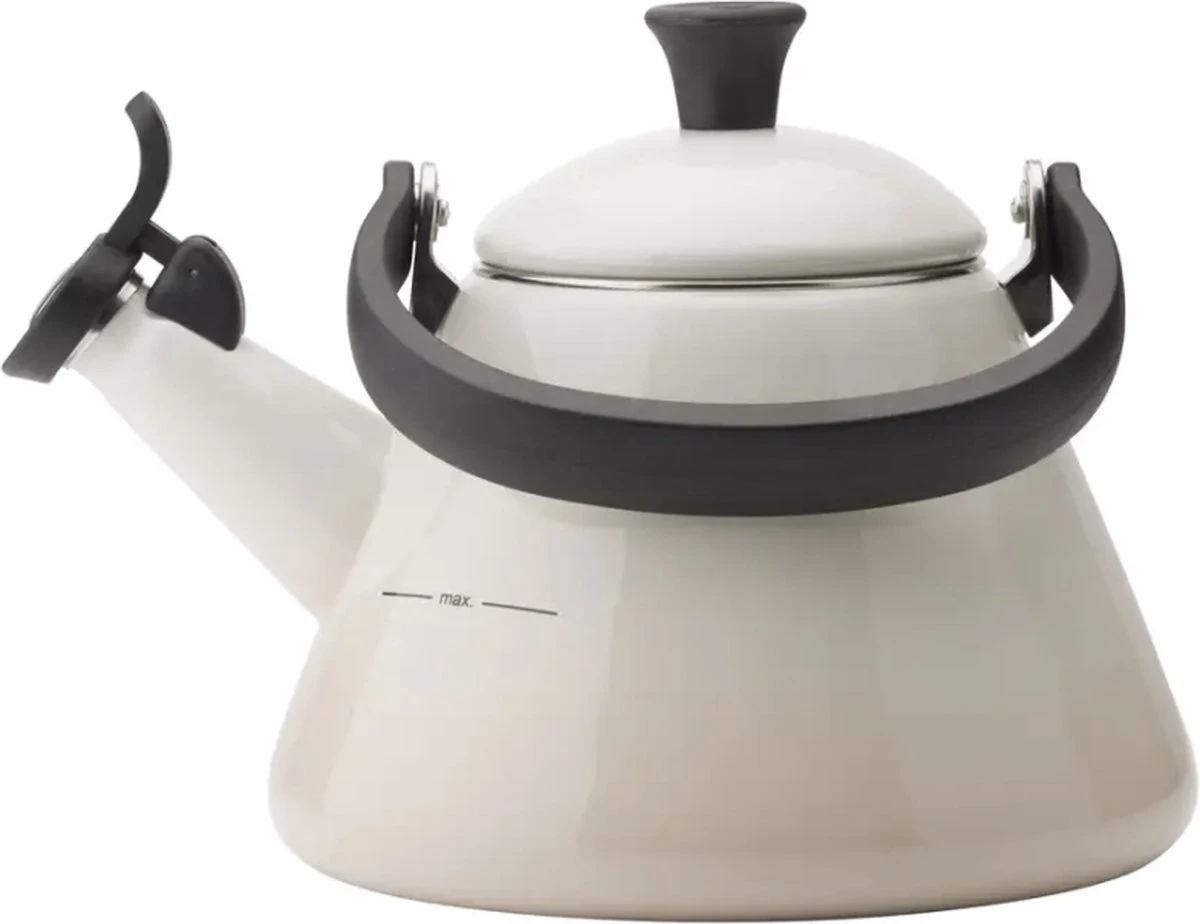 Le Creuset Fluitketel Kone - Meringue 2 Le Creuset Fluitketel Kone - Meringue - Afbeelding 2