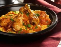 Cosy & Trendy Tajine Zwart / Oranje - Gietijzeren Schaal - Ø25cm - Geschikt Voor Inductie 7 Cosy & Trendy Tajine Zwart / Oranje - Gietijzeren Schaal - Ø25cm - Geschikt Voor Inductie -Pannen Verkoop 1200x944 2