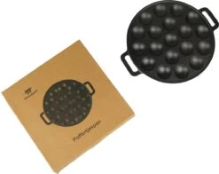 Poffertjespan - Gietijzer - Ø 24 Cm - Poffertjesmaker - 19 Poffertjes - Poffertjespan Inductie 12 Poffertjespan - Gietijzer - Ø 24 Cm - Poffertjesmaker - 19 Poffertjes - Poffertjespan Inductie -Pannen Verkoop 1200x951 1