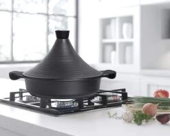 Aluminium Tajine Agadir- Matt Black Geschikt Ook Voor Inductie 13 Aluminium Tajine Agadir- Matt Black Geschikt Ook Voor Inductie -Pannen Verkoop 1200x960 3