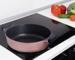 Aluminium Tajine Agadir-geschikt Kleur Rose Gold - Ook Voor Inductie