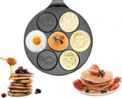 Pancake Pan Met Dierlijke Vormen - Pannenkoekenpan - Crêpemaker - Pancakes Set -Pannen Verkoop 1200x968 2