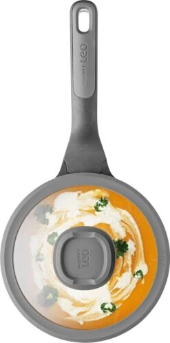 BergHOFF Steelpan Met Deksel Stone 18 Cm - Leo -Pannen Verkoop 595x1200