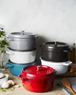 Staub Ronde Braadpan - Ø28 Cm - Zwart -Pannen Verkoop 960x1200